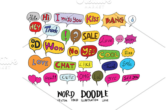 15151 in 1 Doodle Giant bundle in Illustrations - product preview 57