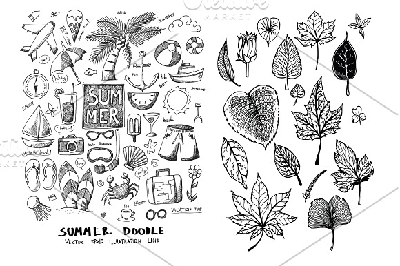 15151 in 1 Doodle Giant bundle in Illustrations - product preview 116