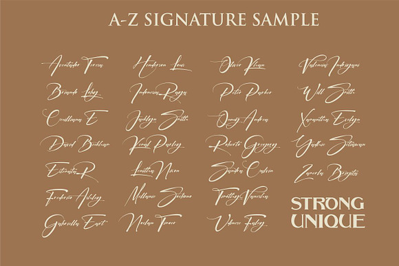 Signatrue Elegant Signature Taste in Script Fonts - product preview 6