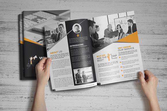 Corporate Brochure Design v1 in Brochure Templates - product preview 1