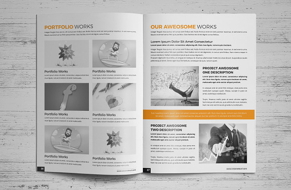 Corporate Brochure Design v1 in Brochure Templates - product preview 3