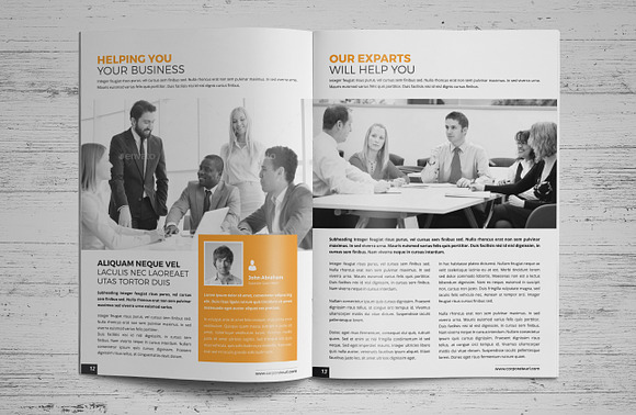 Corporate Brochure Design v1 in Brochure Templates - product preview 8