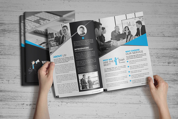 Corporate Brochure Design v1 in Brochure Templates - product preview 12
