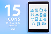 15 Icons Mixed