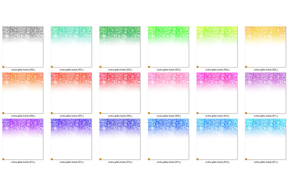 Ombre Glitter Bokeh Backgrounds in Textures - product preview 2