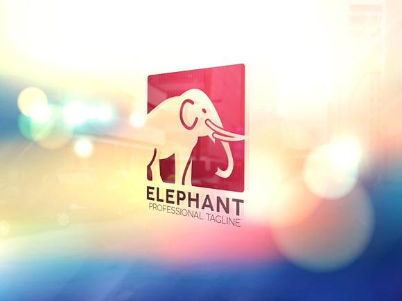 Elephant Logo in Logo Templates - product preview 4