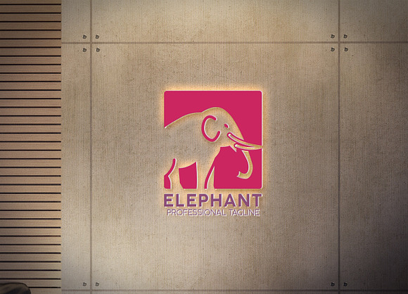 Elephant Logo in Logo Templates - product preview 5
