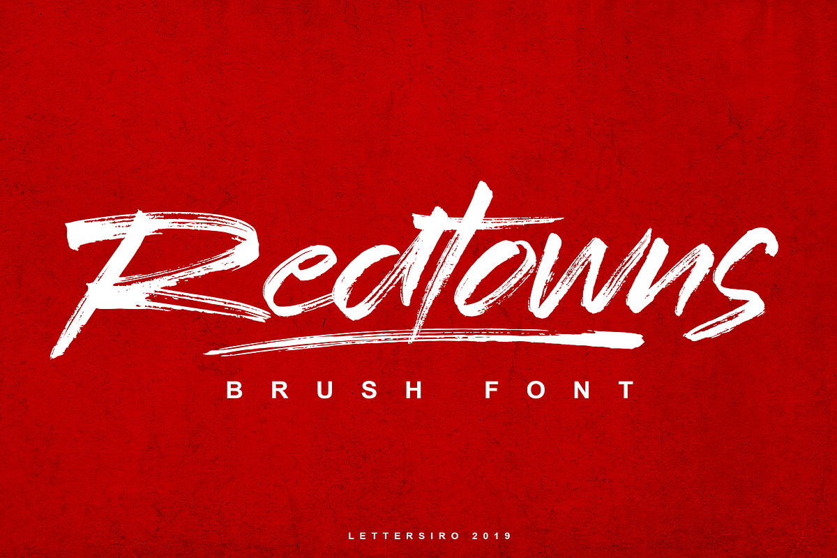 Redtowns Font in Script Fonts - product preview 8