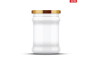 Transparent Glass Jars for canning