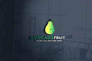 Avocade Fruit Logo