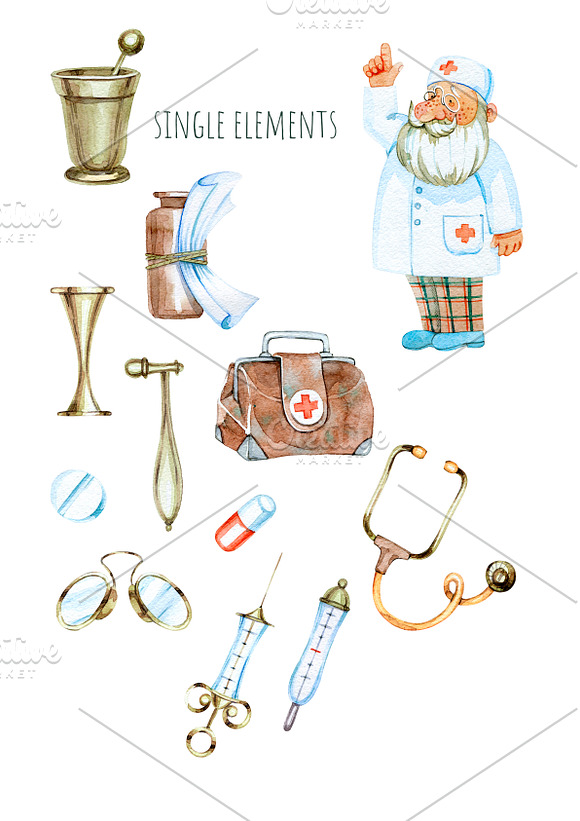medicine and homeopathy in Illustrations - product preview 1