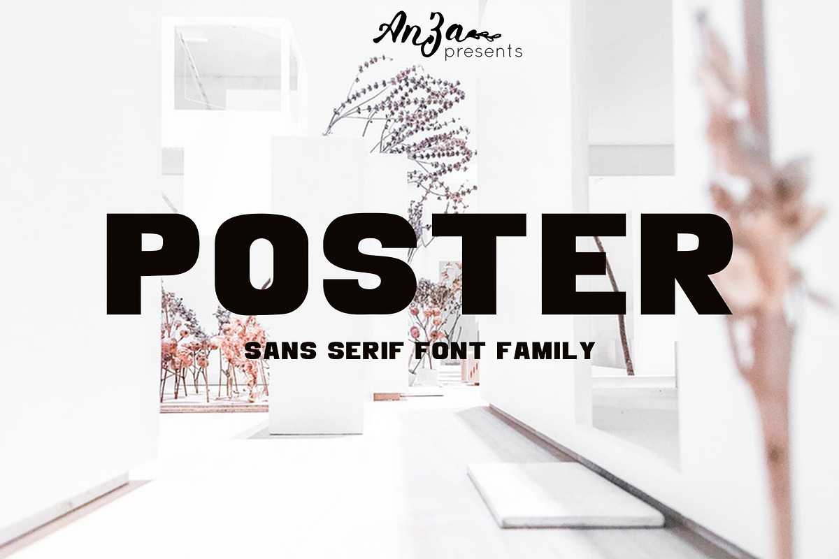 POSTER Sans Serif Font Family in Sans-Serif Fonts - product preview 8