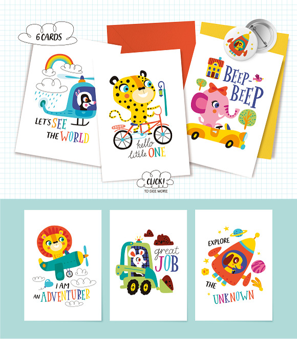 BEEP-BEEP! A kit for children in Illustrations - product preview 6