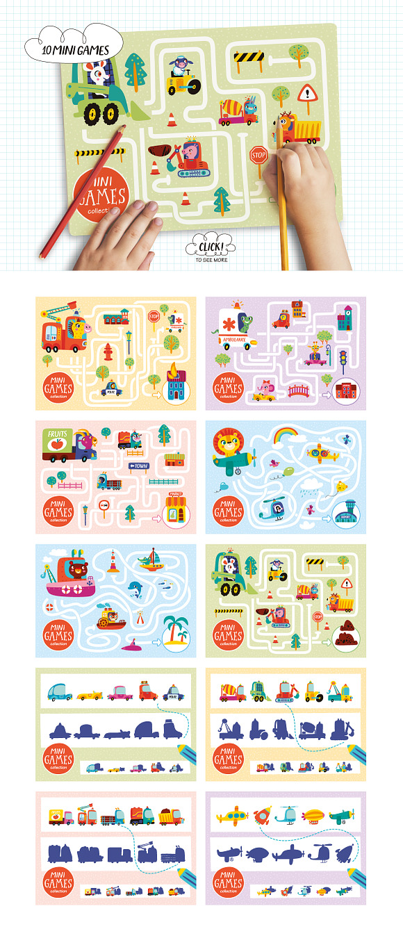 BEEP-BEEP! A kit for children in Illustrations - product preview 7