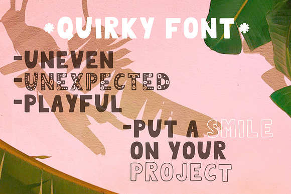 QUIRKY Playful Font Family in Sans-Serif Fonts - product preview 1