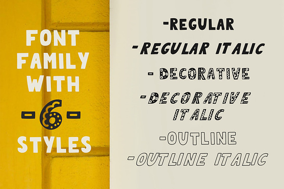 QUIRKY Playful Font Family in Sans-Serif Fonts - product preview 2