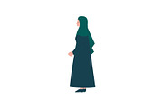 Muslim Woman Character in