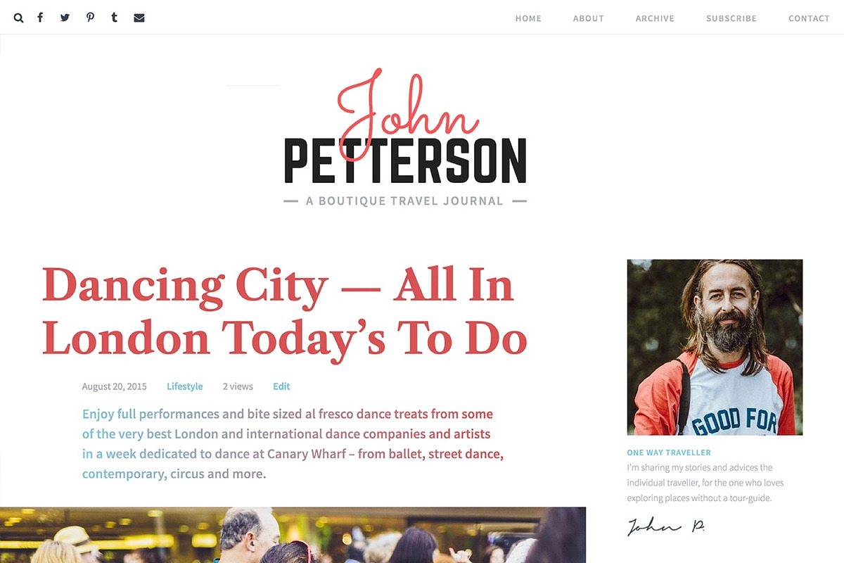 Jason - A Colorful Blogging Theme in WordPress Blog Themes - product preview 8