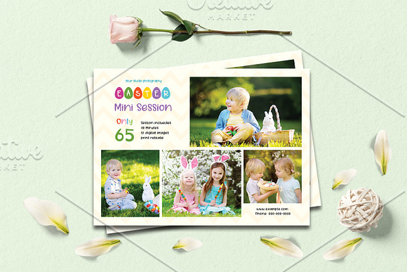 Easter Mini Session - V982 in Flyer Templates - product preview 1