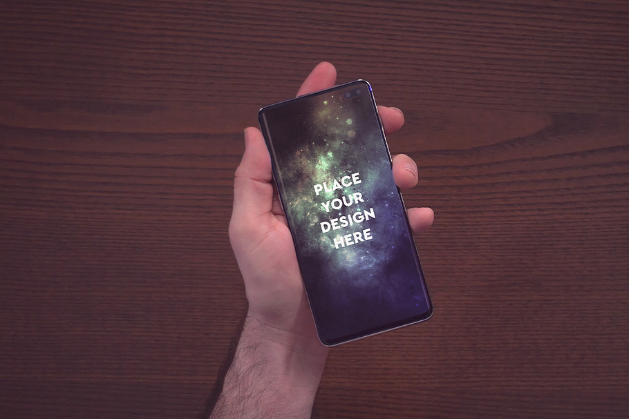 Galaxy S10 Mockup #10 in Mobile & Web Mockups - product preview 8