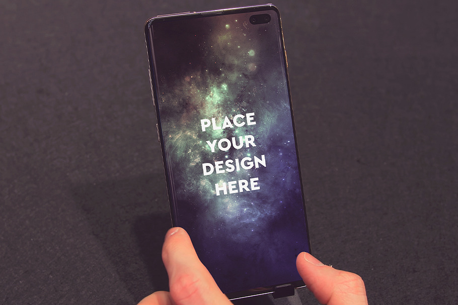 Galaxy S10 Mockup #6 in Mobile & Web Mockups - product preview 8