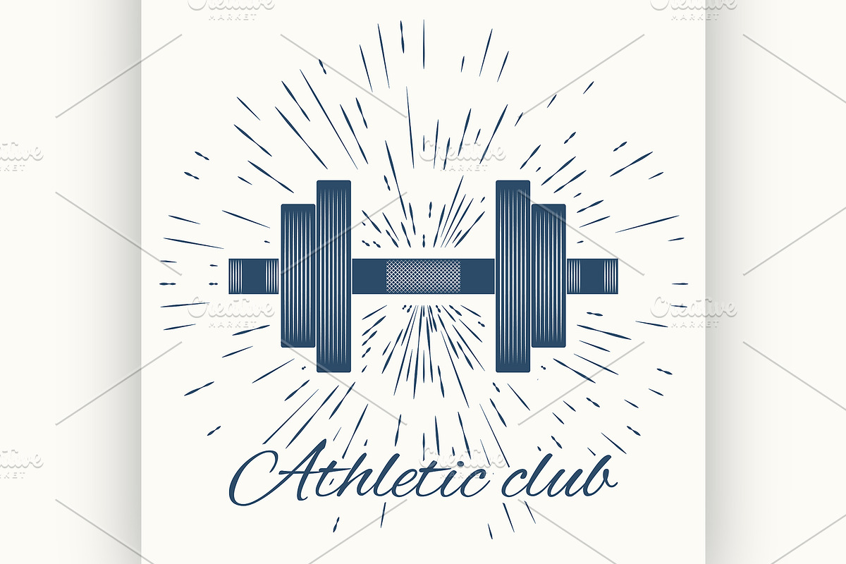 Logo for sport athletic club in Illustrations - product preview 8