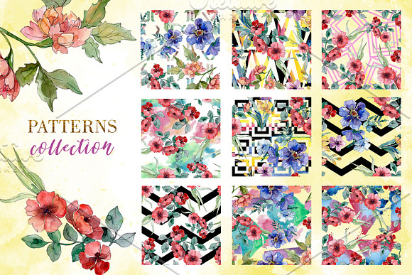 Fashion prints with Wildflowers in Illustrations - product preview 4