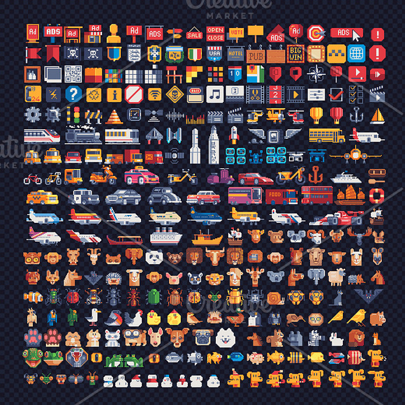 2500 - Icons Mega Bundle in Video Game Icons - product preview 1