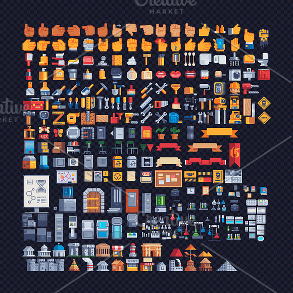 2500 - Icons Mega Bundle in Video Game Icons - product preview 8