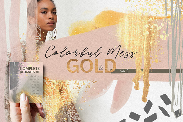 Colorful Mess & Gold Vol.2