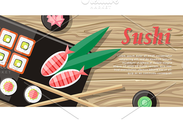 Japanese Food Illustration web