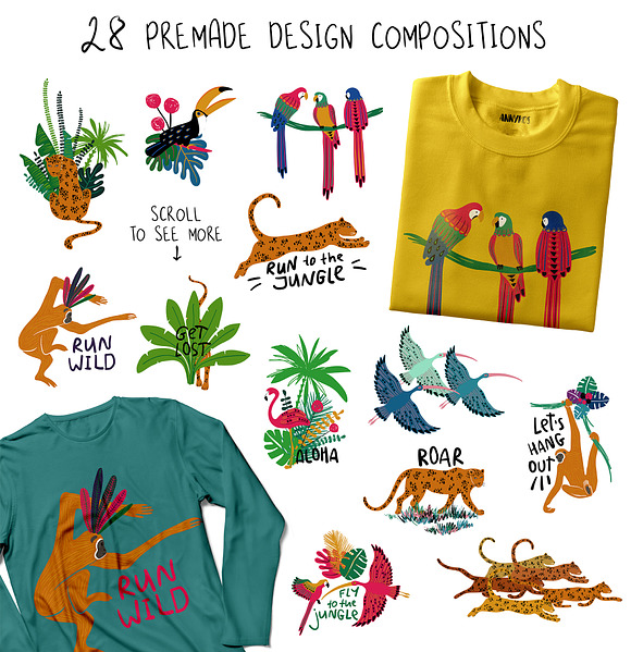 Run To The Jungle in Graphics - product preview 9