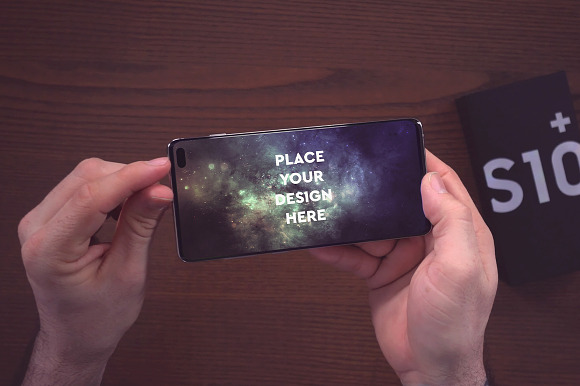 12 PSD Galaxy S10 Mockup in Mobile & Web Mockups - product preview 8