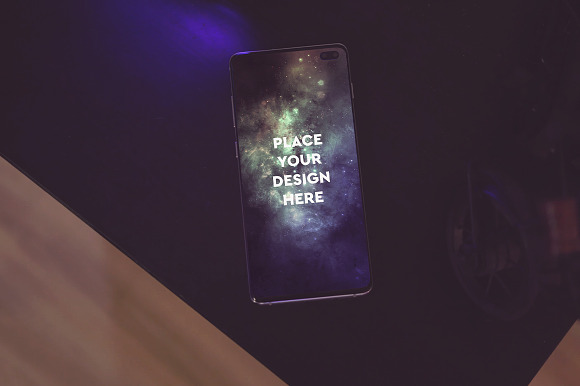 12 PSD Galaxy S10 Mockup in Mobile & Web Mockups - product preview 11