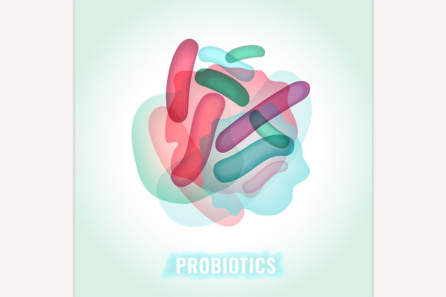 Lactobacillus Probiotics Image in Illustrations - product preview 8