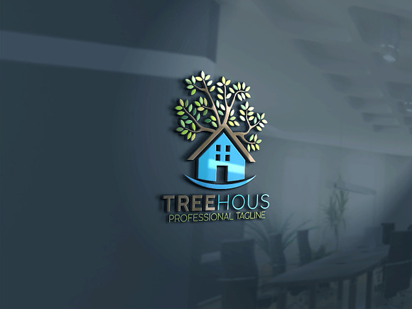 Tree House Logo in Logo Templates - product preview 2