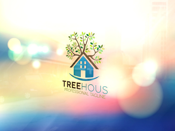 Tree House Logo in Logo Templates - product preview 4