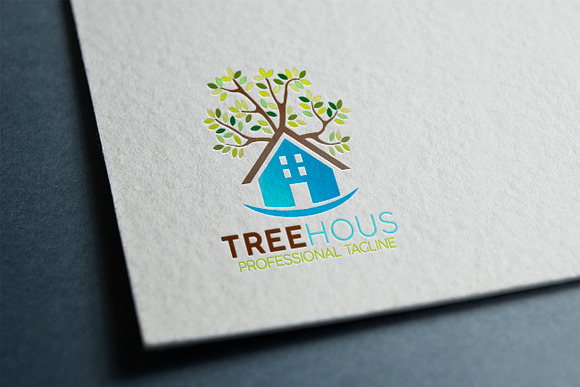 Tree House Logo in Logo Templates - product preview 5