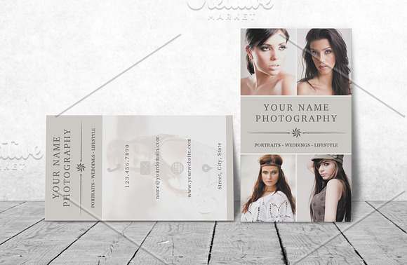 Business Card Template 009 Photoshop in Business Card Templates - product preview 2