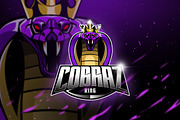 Cobra King - Mascot & Esport Logo