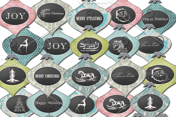 Holiday/Christmas Ornament Elements