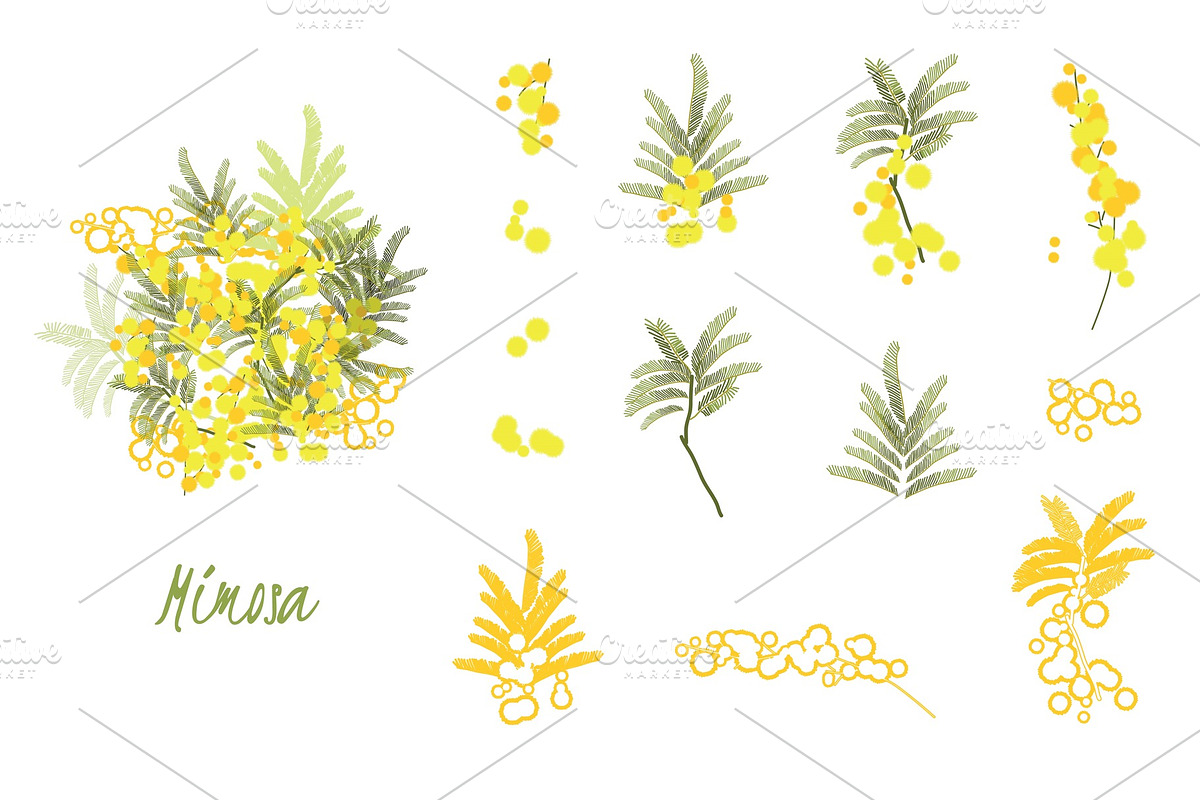 Abstract flower spring illustration in Illustrations - product preview 8