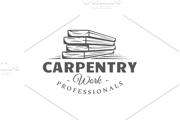 18 Modern Carpentry Logos Templates in Logo Templates - product preview 8