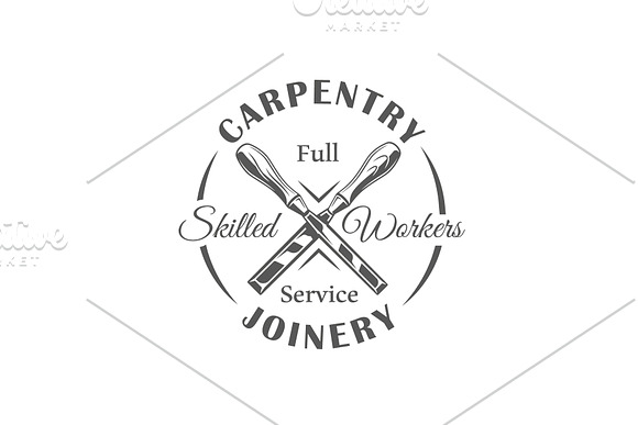 18 Modern Carpentry Logos Templates in Logo Templates - product preview 12