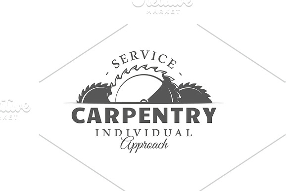18 Modern Carpentry Logos Templates in Logo Templates - product preview 15