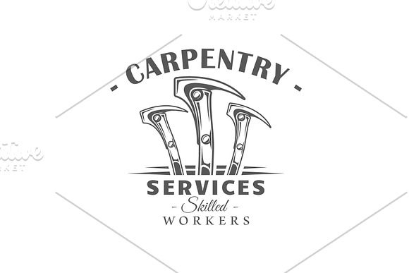 18 Modern Carpentry Logos Templates in Logo Templates - product preview 16