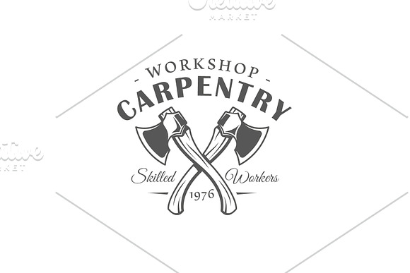 18 Modern Carpentry Logos Templates in Logo Templates - product preview 20