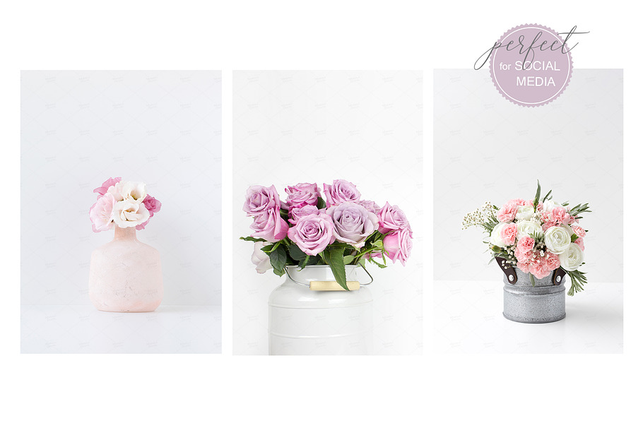 UPDATE Lovely Floral Photo Bundle in Product Mockups - product preview 2