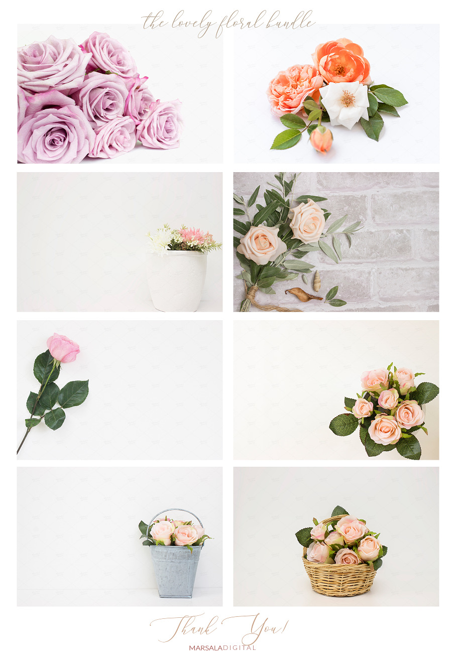 UPDATE Lovely Floral Photo Bundle in Product Mockups - product preview 5