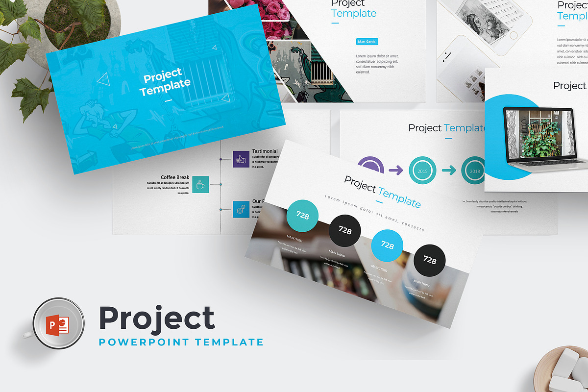 Project - Powerpoint Template in PowerPoint Templates - product preview 8